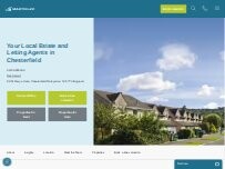 Website Screenshot Martin & Co Chesterfield Lettings & Estate Agents
