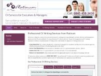 Screenshot for www.professionalcvwriting.com