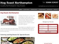 Screenshot for hogroastnorthampton.co.uk