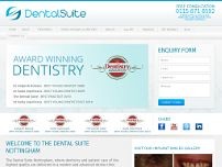 The Dental Suite website screenshot