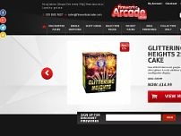 Screenshot for www.fireworksarcade.co.uk