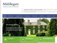 Screenshot for www.middlegate.co.uk