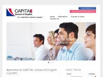 Screenshot for www.capitalschoolofenglish.co.uk