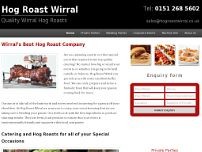 Screenshot for www.hogroastwirral.co.uk