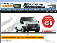 Screenshot for pickeringnookvanhire.co.uk