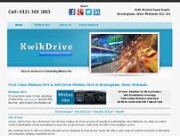 Screenshot for www.minibushireltd.co.uk