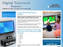 Screenshot for www.digitaltelevisionrepairs.co.uk