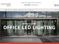 Screenshot for www.recouplighting.co.uk