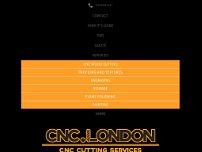 Screenshot for www.cncserviceslondon.co.uk