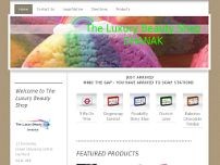 The Luxury Beauty Shop (Dhanak) website screenshot