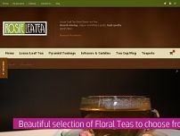 Rosie Lea Tea website screenshot