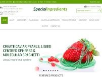 Screenshot for www.specialingredients.co.uk