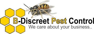 B-Discreet Pest Control Logo