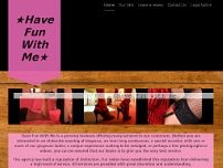 Have fun with me website screenshot