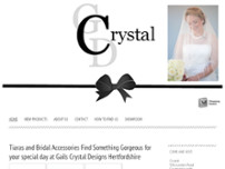 Gails Crystal Designs website screenshot