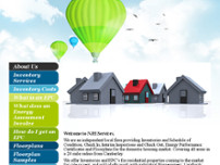 NJH Services - Energy Performance Certificates website screenshot