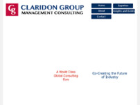 claridongroup website screenshot