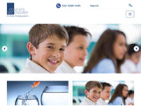 Educate Secondary website screenshot