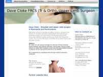 Dave Cloke website screenshot