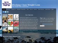 working class weight loss website screenshot