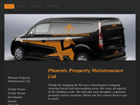 Phoenix Property Maintenance LTD website screenshot