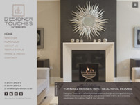 Designer Touches website screenshot
