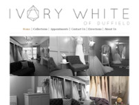 Screenshot for http://www.ivorywhitebridal.co.uk