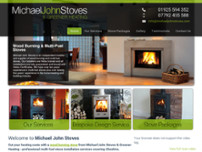 Screenshot for http://www.michaeljohnstoves.com