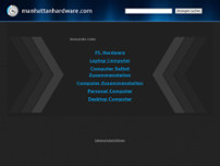 Manhattan Hardware website screenshot