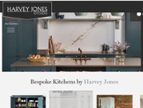 Harvey Jones Kitchens website screenshot