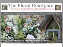 The Floral Courtyard website screenshot