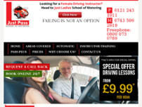 Screenshot for http://www.justpass.uk/
