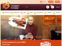 Screenshot for http://funkyfoodie.com/