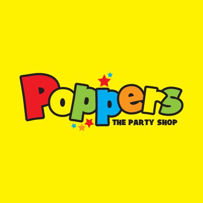 Poppers the Party Shop Logo