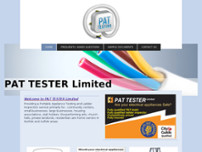 PAT TESTER Limited website screenshot