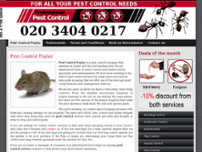 Screenshot for http://www.pestcontrolpoplar.com