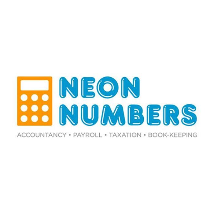 Neon Numbers Logo
