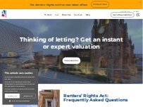 Website Screenshot Accord Lets Sales and Letting Agents Leamington Spa