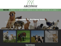 Archway Veterinary Practice website screenshot