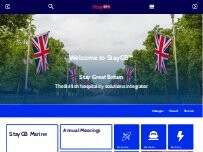 Website Screenshot StayGB Ltd