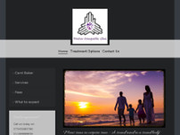 Trinitas Osteopathic Clinic website screenshot