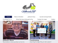 Joshua Tarrant Trust website screenshot