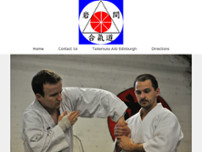 Aikido Edinburgh Club website screenshot