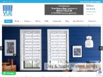 Website Screenshot Vue Window Blinds