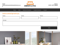 Comfort & Style website screenshot