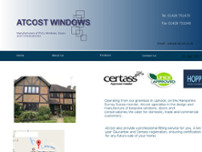 Atcost Windows And Conservatories website screenshot