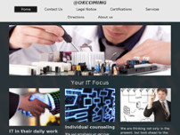 OKCOMING website screenshot