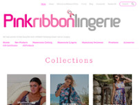 Pink Ribbon Lingerie Limited website screenshot