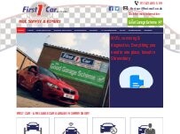 Website Screenshot First Car