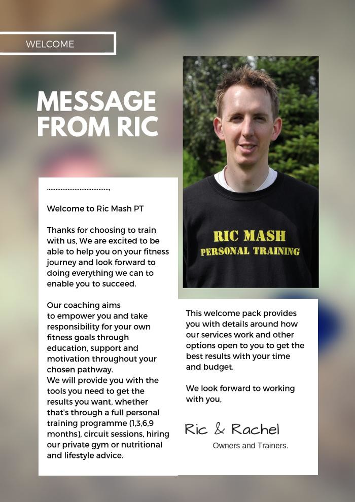 Images Ric Mash Fitness & Personal Training